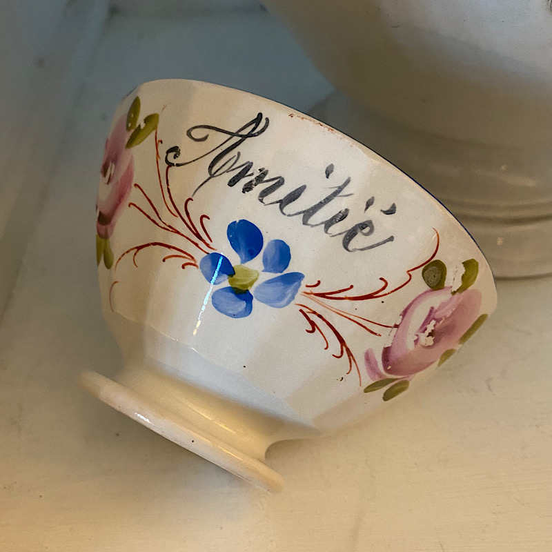 FRANSKE KAFFESKÅLE - HISTORIEN - BELLEVUE VINTAGE - FOTO 9