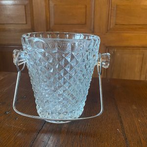 Klassisk fransk isspand i presset glas fra Bellevue Vintage