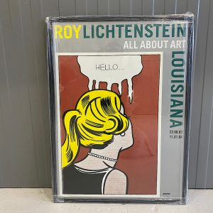 Louisiana Roy Liehtenstein pop art plakat - Bellevue Vintage