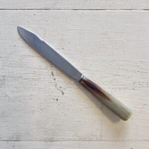 Fransk spisekniv med lyst skaft i Inox - 6 stk.